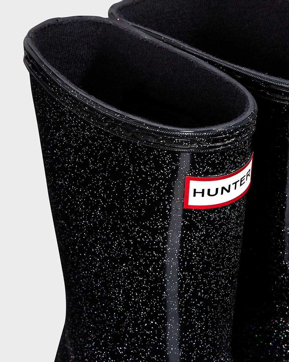 Kids Hunter Rain Boots Black Multicolor - Original First Classic Starcloud - 8196075-ZT